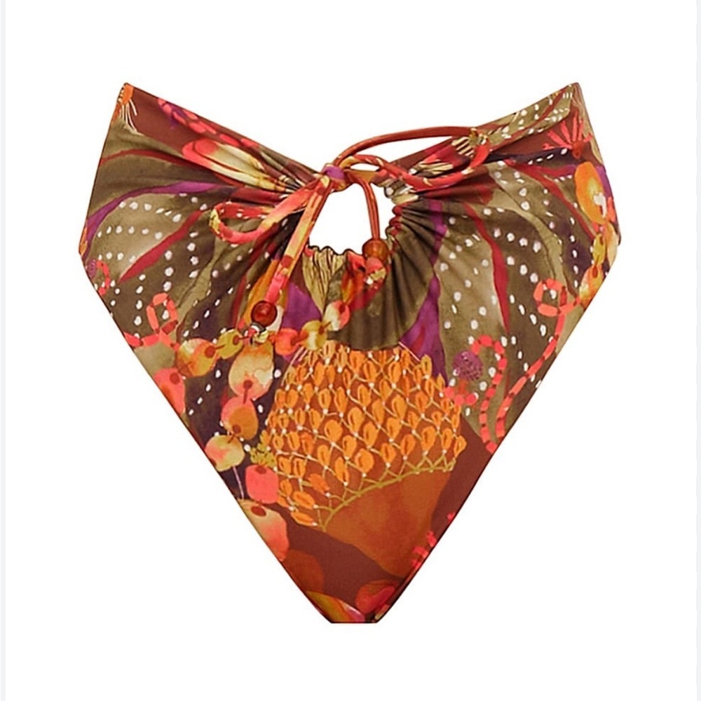 NWT Andrea Iyamah Reversible Bikini Bottom Medium Anthropologie Uwa Kola print